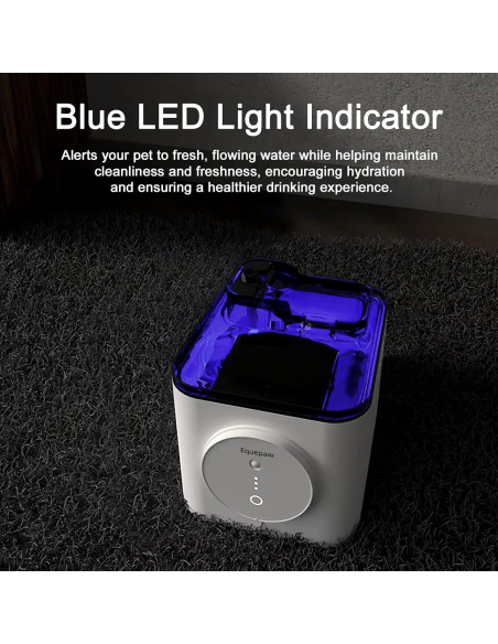 Fuente de Agua Inalámbrica para Gatos 3.5L - Dispensador Silencioso