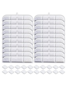 20 Filtros de Reemplazo para Fuente de Agua Inalámbrica DownyPaws