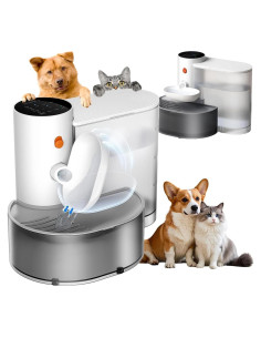 Fuente de Agua Inalámbrica para Mascotas Deyot 3.5L Sin Filtro