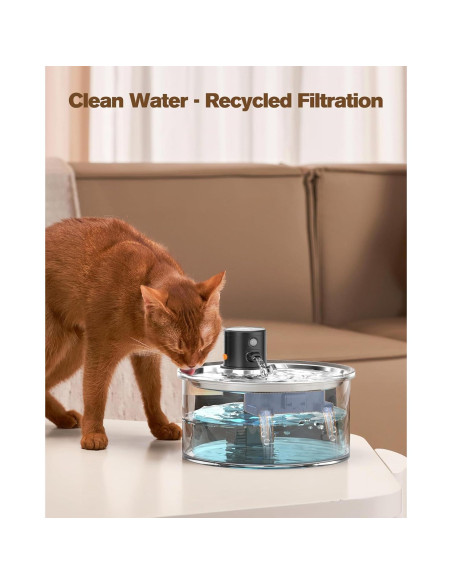 Filtros de Reemplazo VKIMISS para Fuente de Agua Gatos 12 Piezas