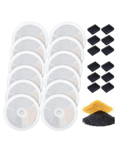 12 Filtros de Reemplazo E versweet 3.0 para Fuente de Agua Gato