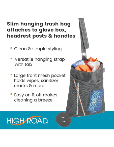 Bolsa de Basura para Auto High Road TrimTrash - Impermeable 3.78L