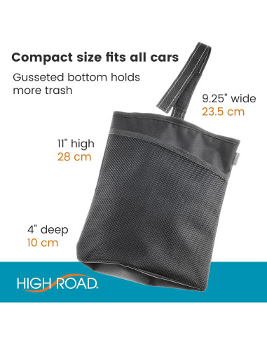 Bolsa de Basura para Auto High Road TrimTrash - Impermeable 3.78L