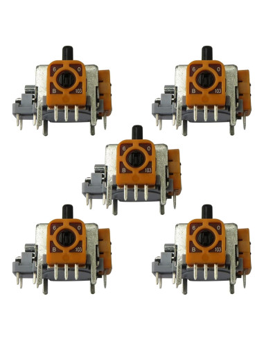 5 Piezas Joystick 3D Bedaily para Xbox 360 Repuesto