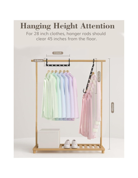 Perchas colapsables Latoxcaa, 8 piezas, ahorro de espacio