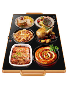 Bandeja Calentadora Eléctrica Aanuan 81x45cm con Termostato