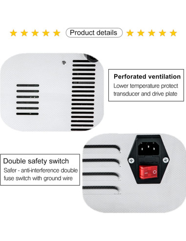 Limpiador Ultrasónico 6.5L Kaimashi con Temporizador y Calentador