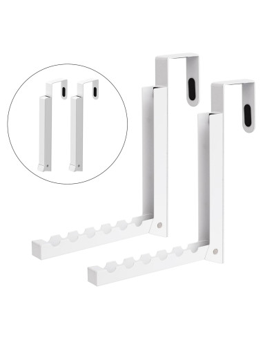 Ganchos para Colgar sobre la Puerta Inntop 2 Paquete Plegables