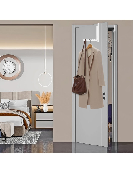 Ganchos para Colgar sobre la Puerta Inntop 2 Paquete Plegables