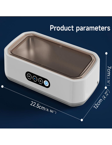 Limpiadora Ultrasónica de Joyería Trade Horse 650ML 49KHz