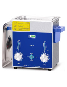 Limpiador Ultrasónico DK SONIC 2L 60W con Temporizador y Calentador