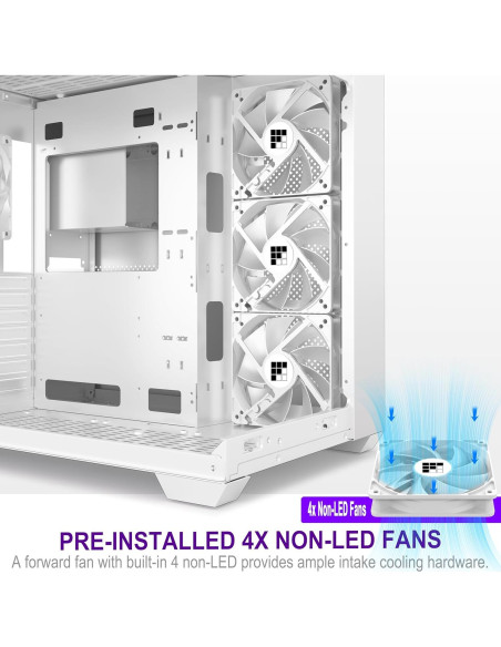 Caja de PC FOIFKIN F300 ATX Mid-Tower Cristal 270 Tipo-C