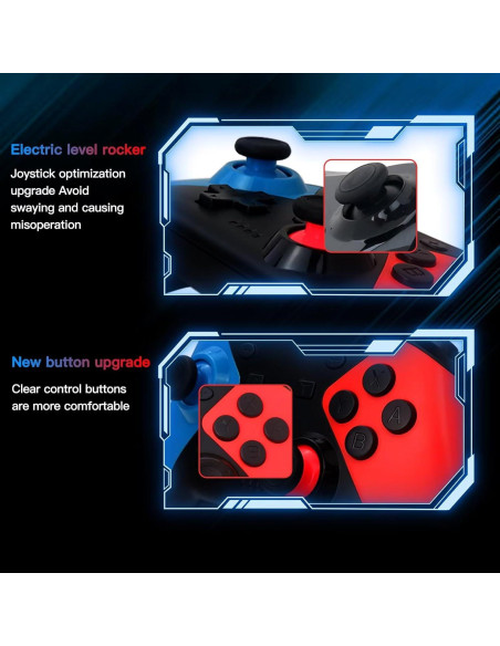 Controlador Inalámbrico Pro Suifaqi para Nintendo Switch