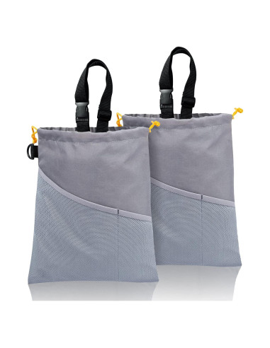 Bolsa de Basura para Coche GNEGNI 2PCS Impermeable 33.66x29.85cm