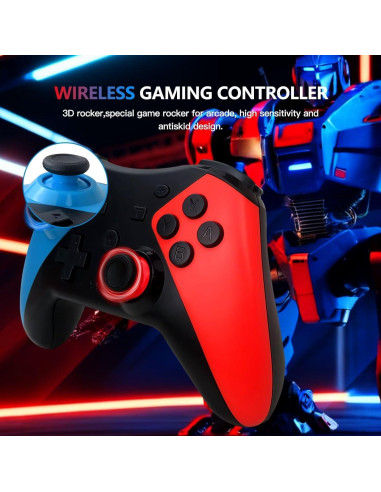 Controlador Inalámbrico Pro Suifaqi para Nintendo Switch