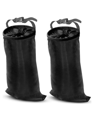 Bolsa de Basura para Auto EcoNour 2 Paquete Lavable 20x12cm