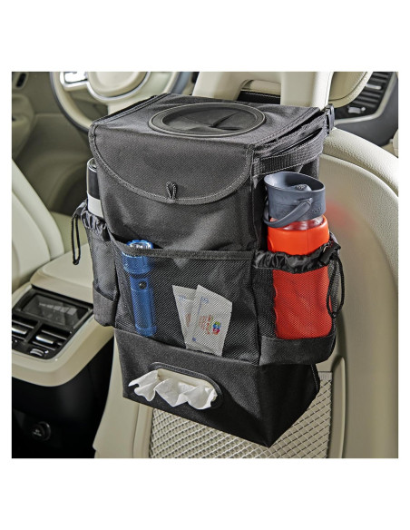 Contenedor de Basura Grande High Road 3 Galones para Auto