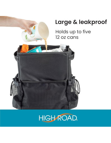 Contenedor de Basura Grande High Road 3 Galones para Auto