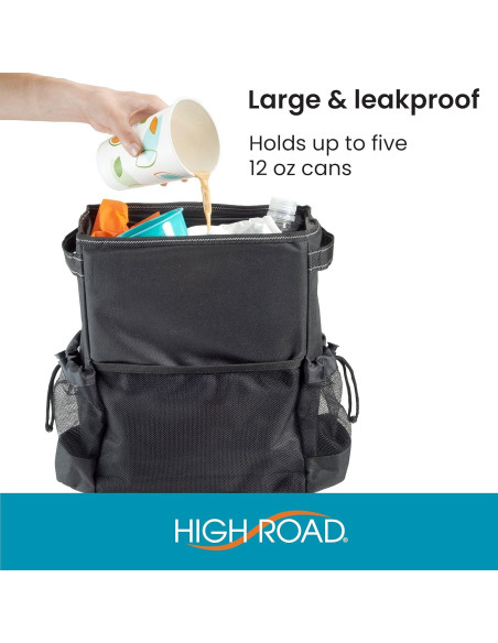 Contenedor de Basura Grande High Road 3 Galones para Auto