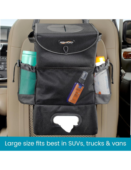 Contenedor de Basura Grande High Road 3 Galones para Auto