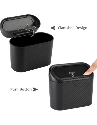 Basurero de Coche Accmor Pack 2 Mini Impermeables 3.78L