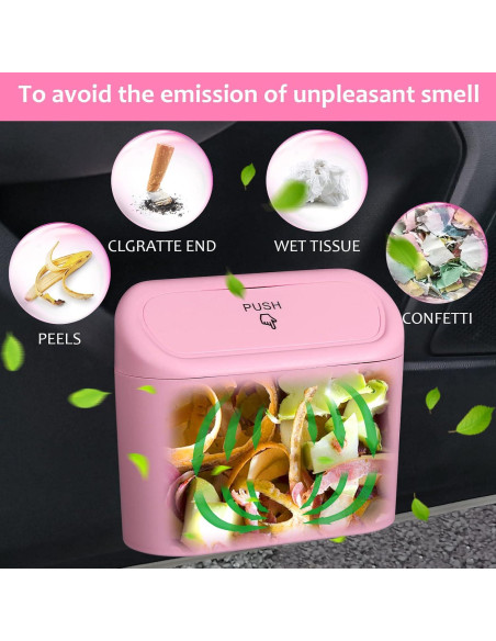 Basurero de Coche Accmor Pack 2 Mini Impermeables 3.78L