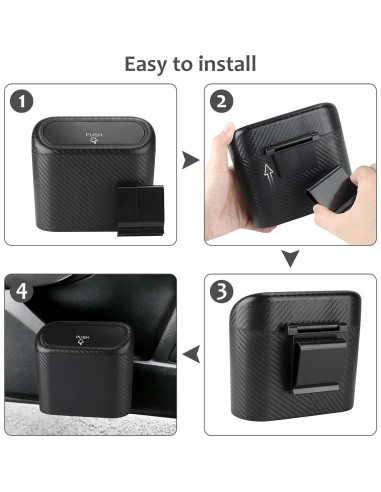 Basurero de Coche Accmor Pack 2 Mini Impermeables 3.78L