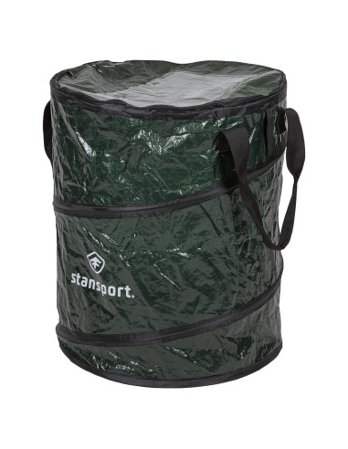 Contenedor de Basura Plegable Stansport 80L Verde