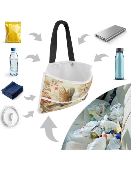 Organizador de Asiento Trasero de Coche Tomeusey 24x19cm Organizador de Asiento Trasero de Coche Tomeusey 24x19cm