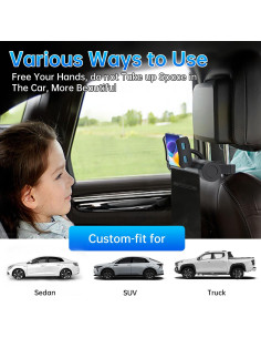 Basurero Colgante para Auto Zekrom 2 en 1 Gris Aluminio 2