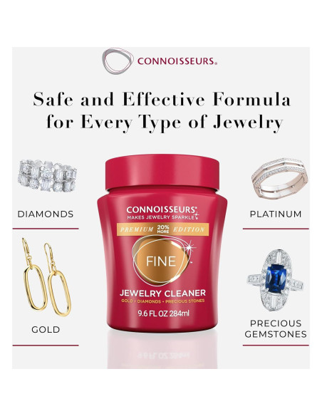 Limpiador de Joyería Connoisseurs 272g - Fina y Plata