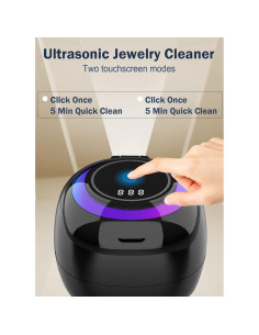 Limpiador Ultrasónico de Joyas Nagobi DL-320 0.5 kg Portátil 2