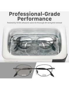 Limpiador Ultrasonido Fosmon 600ml Acero Inoxidable 35W Digital 2