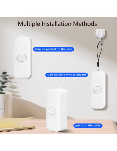 Sensor de Movimiento WiFi Gaoducash PIR Inalámbrico 6.1m