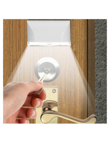 Luz de Llave LED Dayuup con Sensor PIR Infrarrojo 4 LEDs