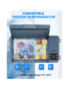 Refrigerador Portátil Aeitto 25 Quartos 12V -20C Bajo Ruido 2