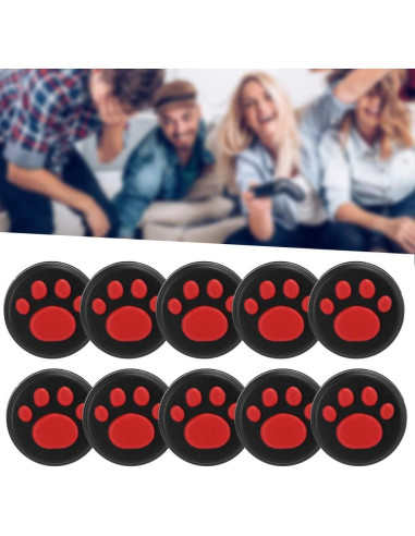 10 Tapas de Silicona para Joystick YOUTHINK Gato Rojo