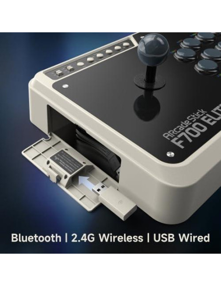 MAYFLASH F700 Elite Arcade Stick Sanwa para PS5, PS4, Switch