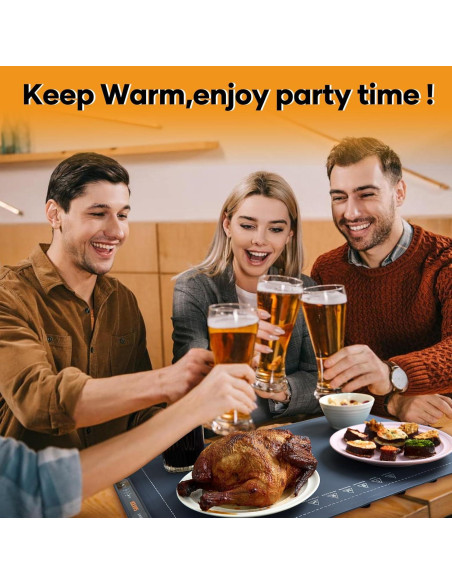 Alfombrilla Calentadora Saker 60x40 cm con 3 Temperaturas