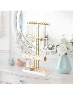 Soporte Organizador de Joyería Tirzah Ajustable 3 Niveles 2