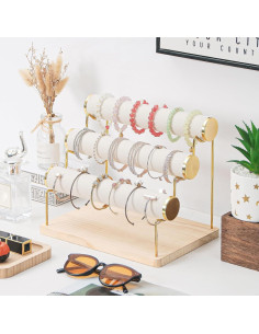 Soporte para Pulseras de 3 Niveles Pengup - Organizador de Joyas 2