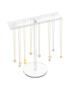 Soporte de Joyería Acrílico HADADER para Collares y Pulseras