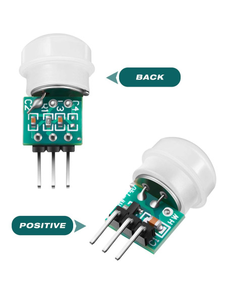 Módulo Sensor de Movimiento PIR Weewooday AM312 - 10 Piezas