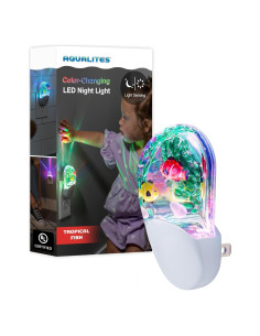 Luz Nocturna LED Aqualites GE Pez Tropical Enchufable