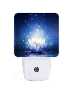 Luz Nocturna LED Flor de Loto SLHFDKL con Sensor Automático 0.5W