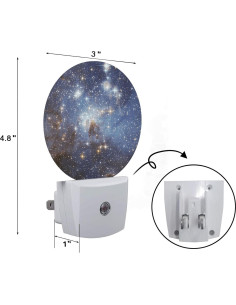 Luz Nocturna LED Axayaz Cielo Estrellado con Sensor Automático 2