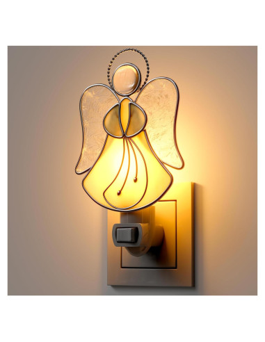 Luz Nocturna de Ángel KUNDGLA Vidrio Templado 5x10cm