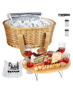 Conjunto de picnic Hap Tim para 4 personas con mesa y bolsa