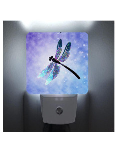 Lámpara LED Nocturna Yobvec Libélula 0.5W Enchufable