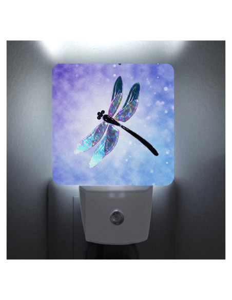 Lámpara LED Nocturna Yobvec Libélula 0.5W Enchufable